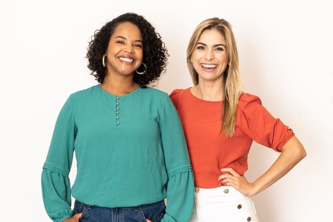 Denise Thomaz Bastos e Luiza Vaz