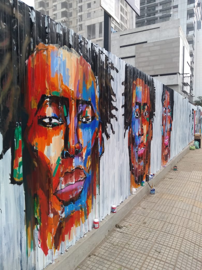 Cores-do-Mundo-Pedra-Forte O projeto Cores do Mundo deixa sua marca na CASACOR São Paulo com o trabalho do artista plástico congolês Lavi Kasongo.
