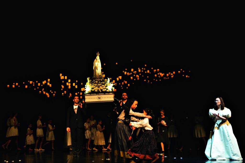 Inédito no Brasil, espetáculo de dança celebra aparição de Fátima