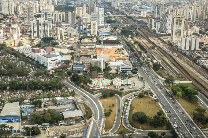 Área na Zona Leste em frente ao Sesc Belenzinho que receberá empreendimento de R$ 1,2 bilhão de reais