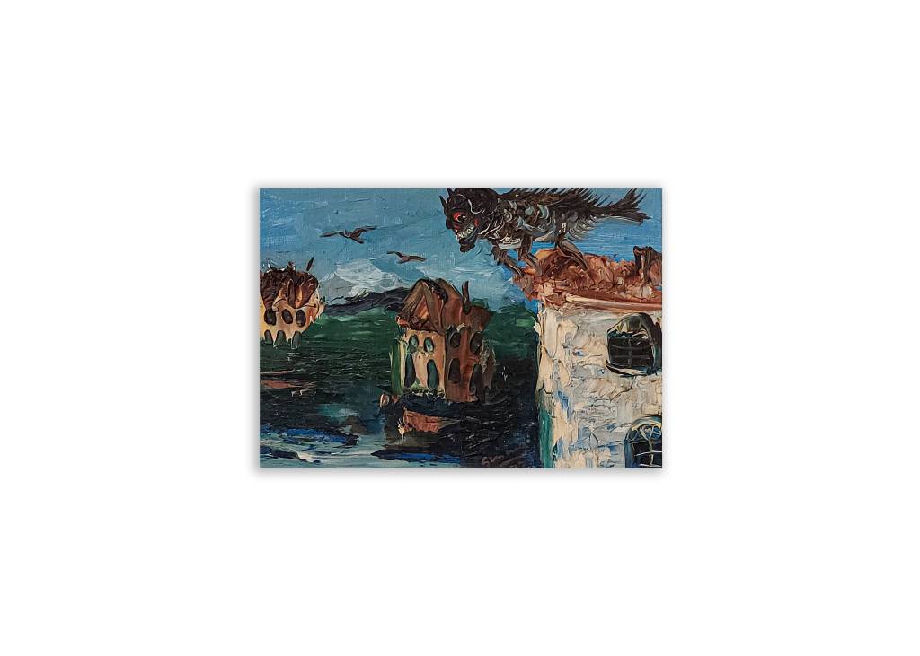 Guima – Sem título, 1973 – óleo sobre tela – 15 x 21 cm Guima - Sem título, 1973 - óleo sobre tela - 15 x 21 cm