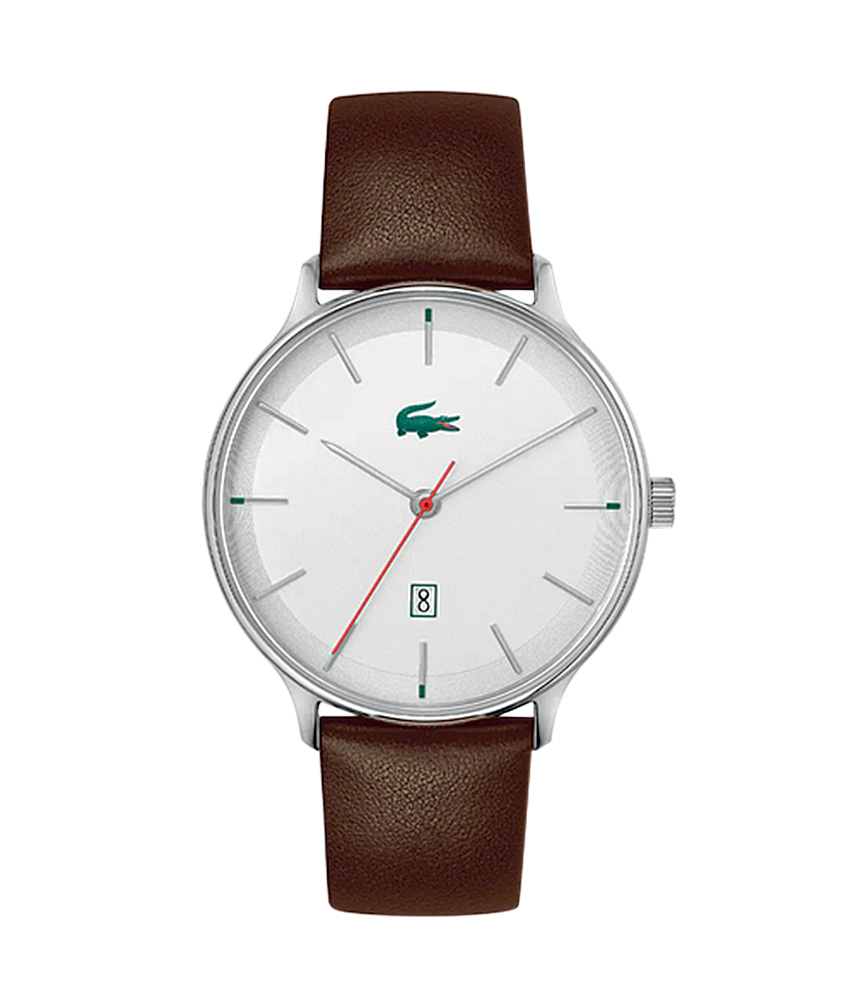 Relógio.jpg Relógio masculino de couro da Lacoste