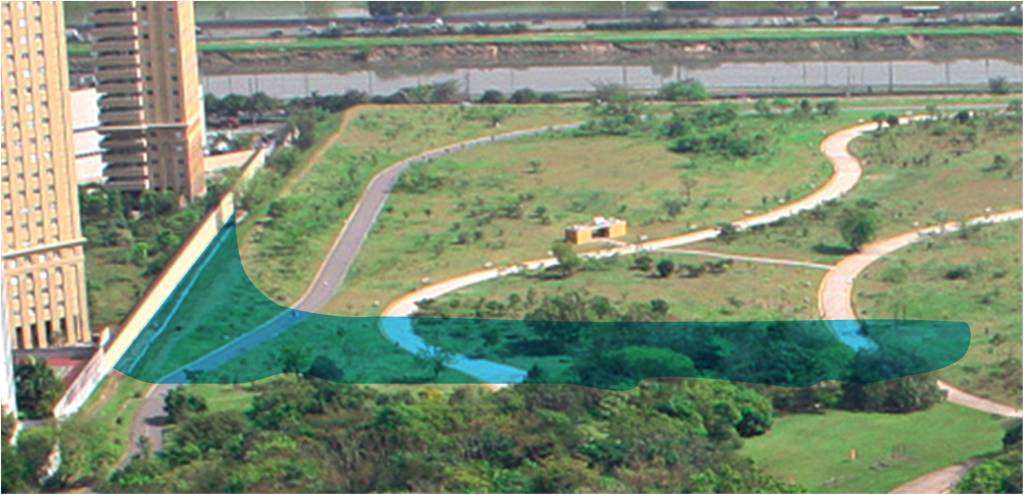 Trecho do Parque-Villa Lobos alvo de polêmica: 8400 metros quadrados