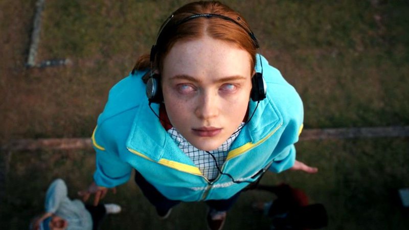 A personagem Max em Stranger Things