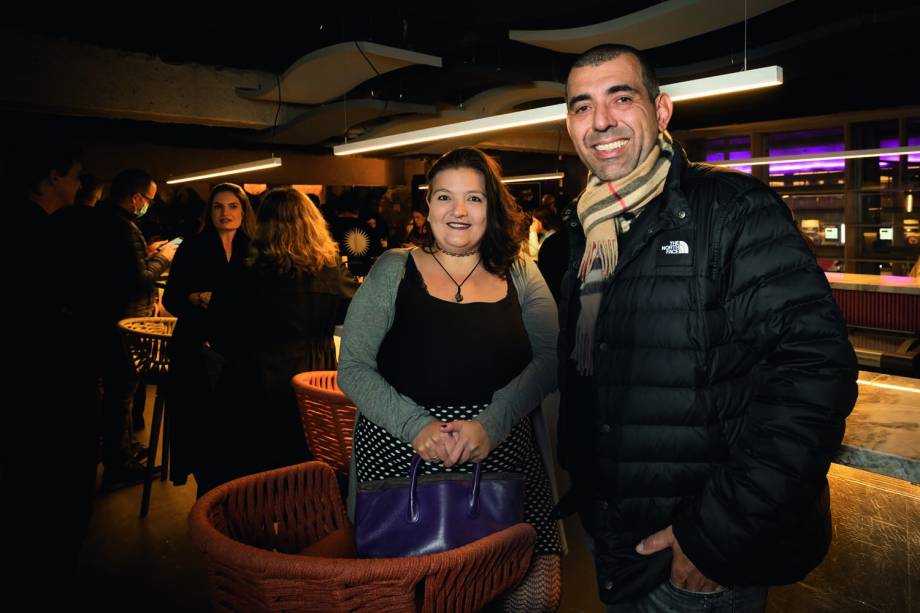 Thaís Mello e o chef Jefferson Rueda, de A Casa do Porco, restaurante mais amado