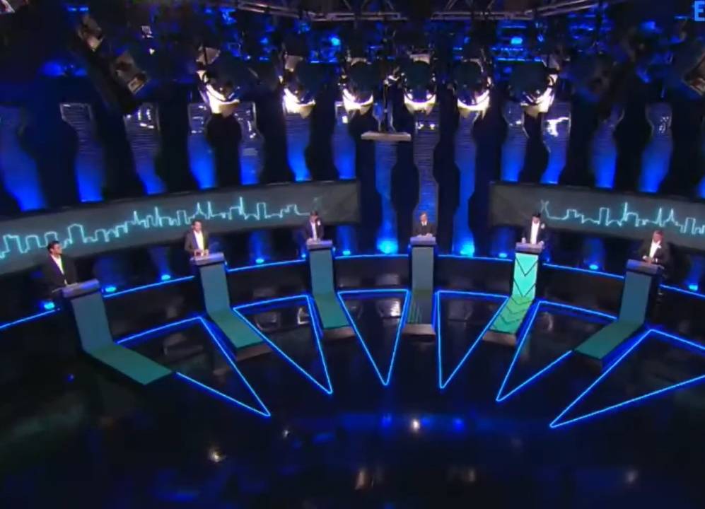 Debate entre candidatos ao governo paulista.