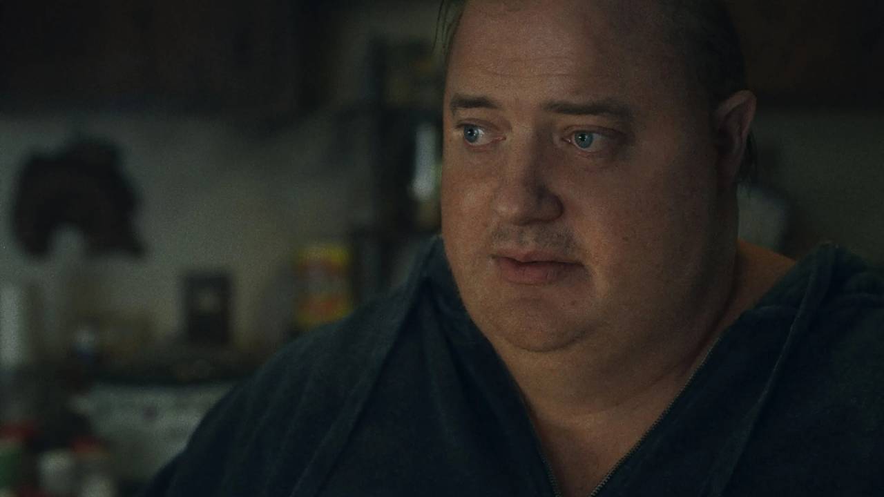 Brendan Fraser em 'The Whale'