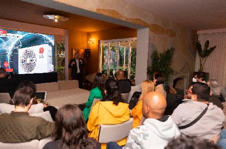 Evento da LG sobre aparelhos de ar condicionado e selo A