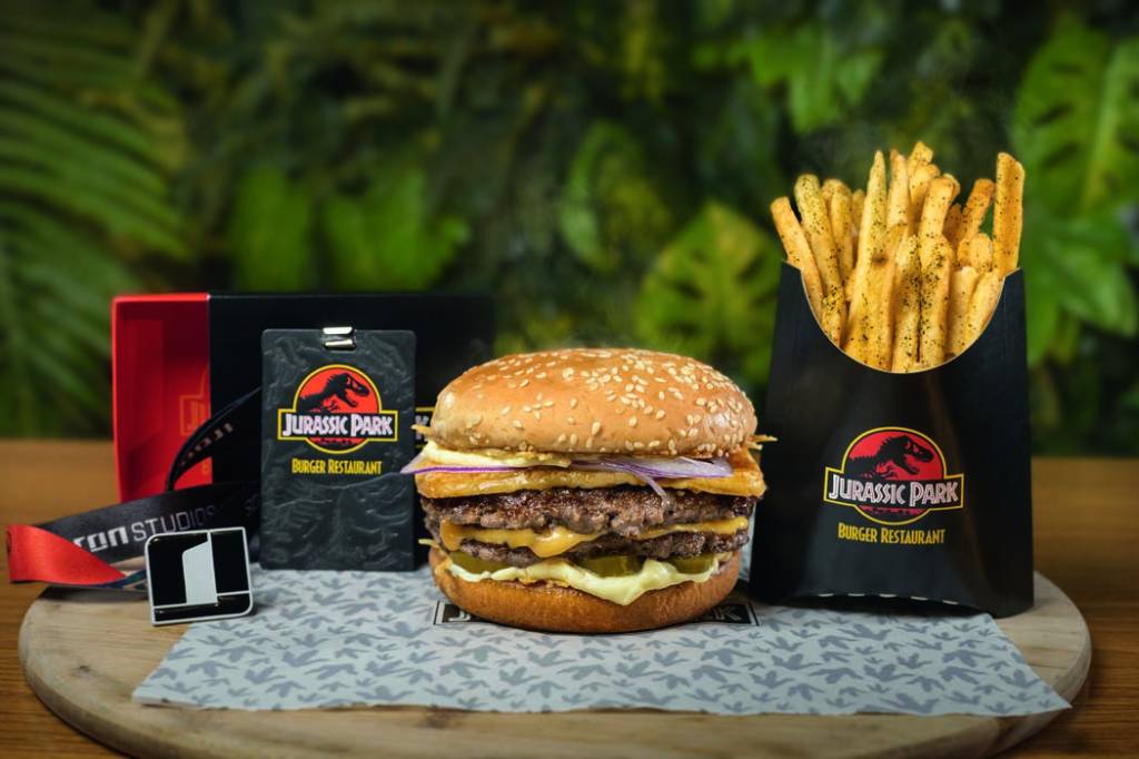 Jurassic Park Burger Restaurant oferece combo de aniversário