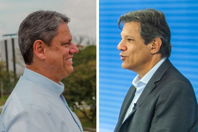 Tarcísio e Haddad protagonizam na noite desta quinta-feira,na TV Globo, o último debate antes da eleição de domingo (30)