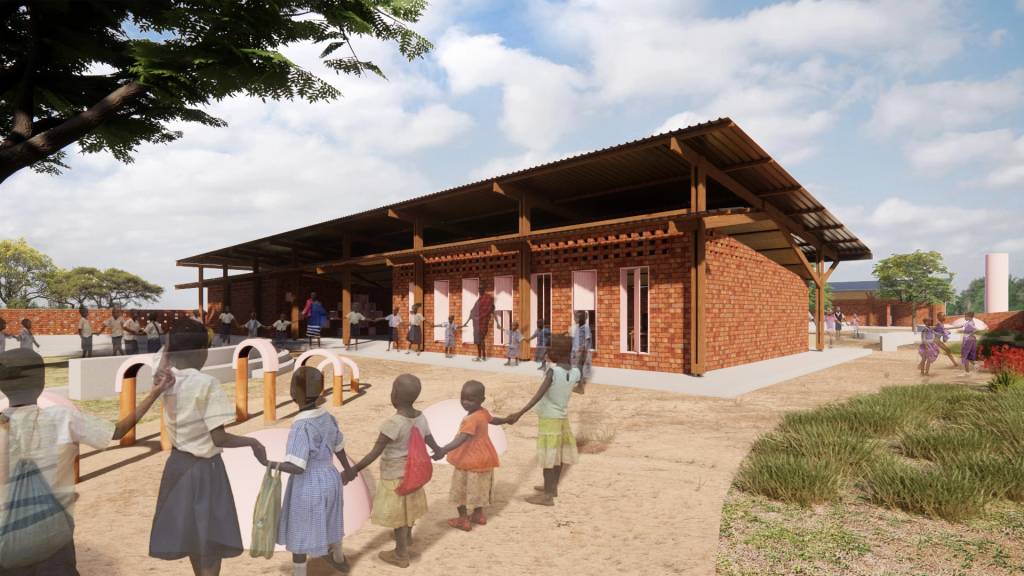 Escola para meninas em Moçambique projetada por Klaus Schmidt, do escritório KAS ARQ.