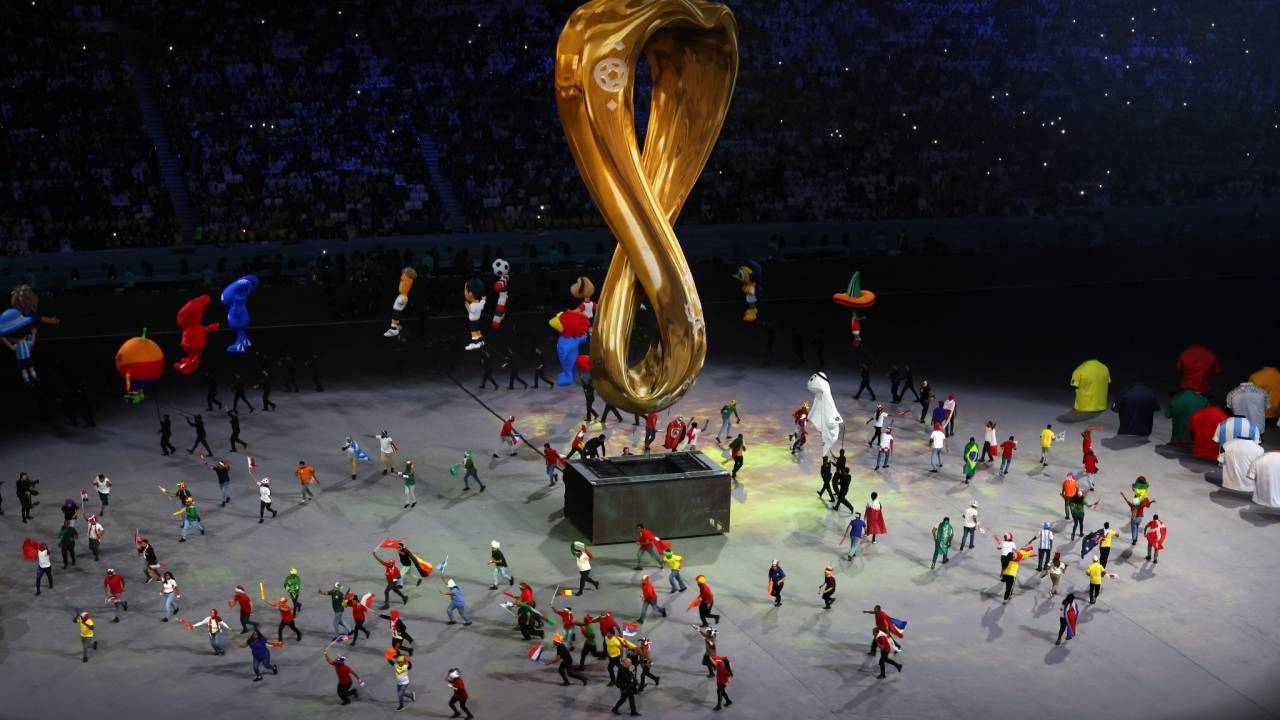 A abertura da Copa do Mundo no Catar