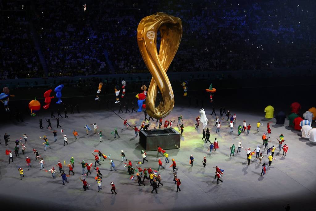 A abertura da Copa do Mundo no Catar