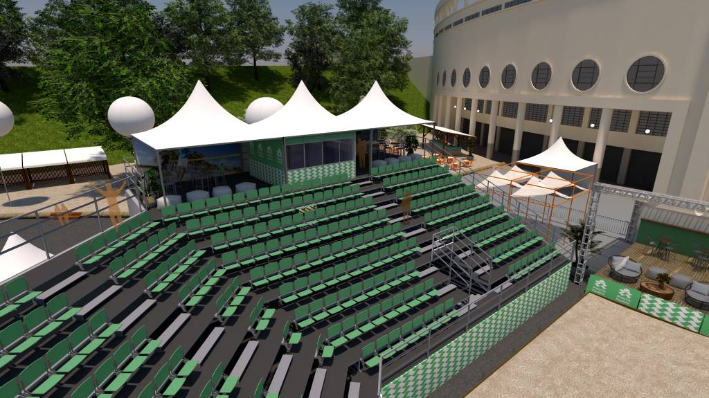 Praia paulista: Pacaembu terá torneios e partidas de beach tennis