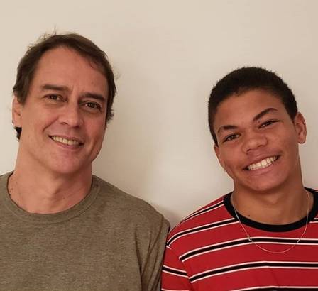 Marcello Antony e o filho, Francisco