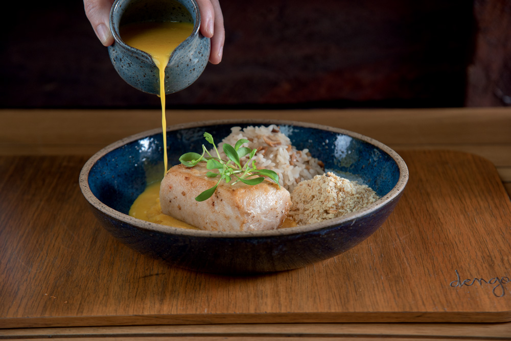 Cabruca serve cozinha brasileira em loja conceito da Dengo