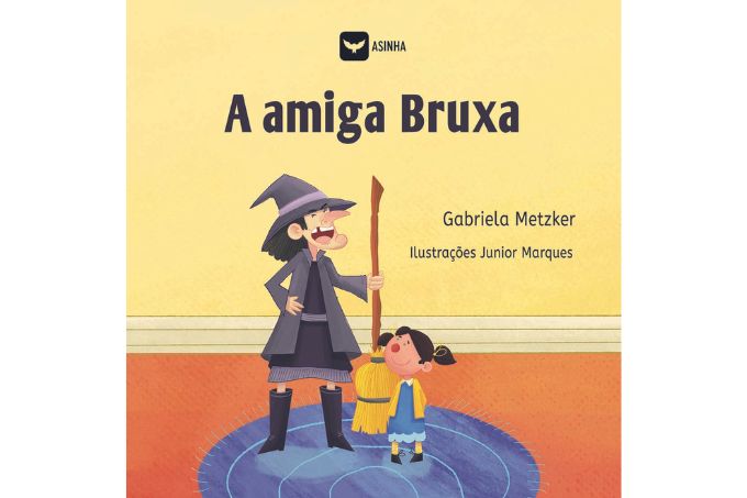 Capa do livro 'A Amiga Bruxa'