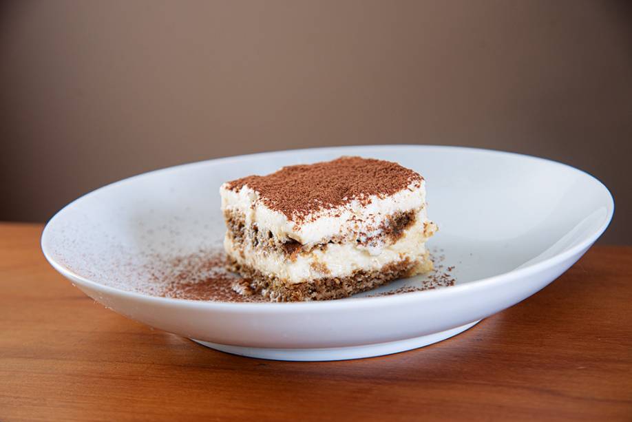 Tiramisu: aromatizado com vinho jerez