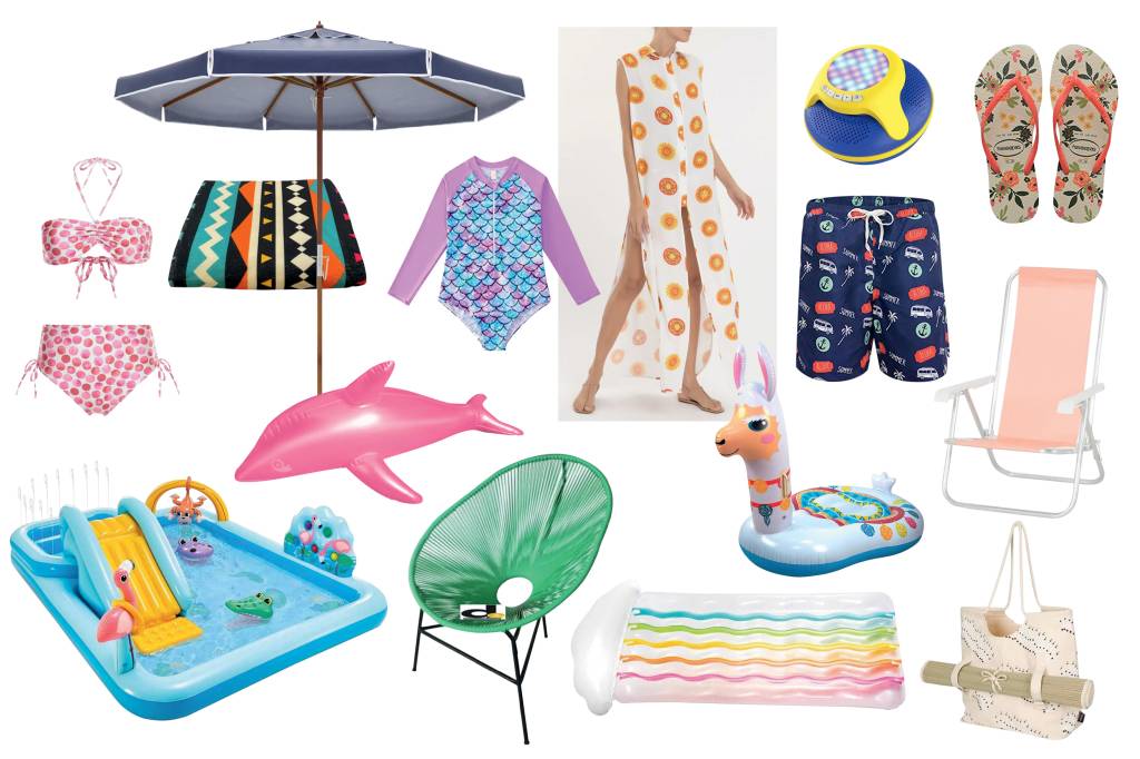 Piscininha, amor: produtos para curtir o verão na água