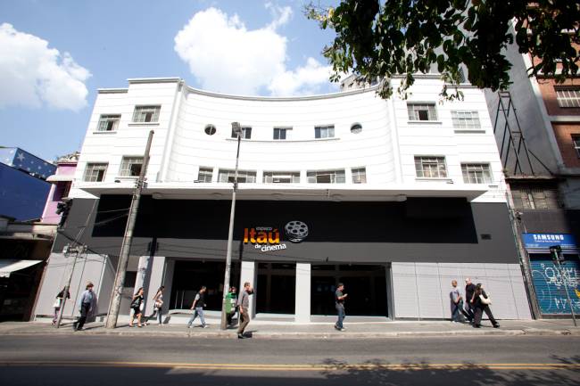 Fachada do Espaço Itaú de Cinema na Augusta