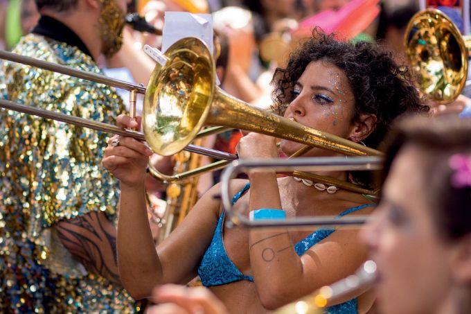 Ensaio da Charanga do França: tudo pronto para a folia