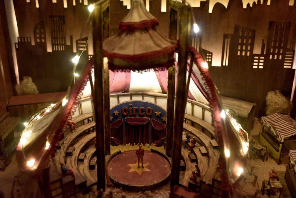 Exposição no Mundo do Circo exibe maquetes e miniaturas circenses