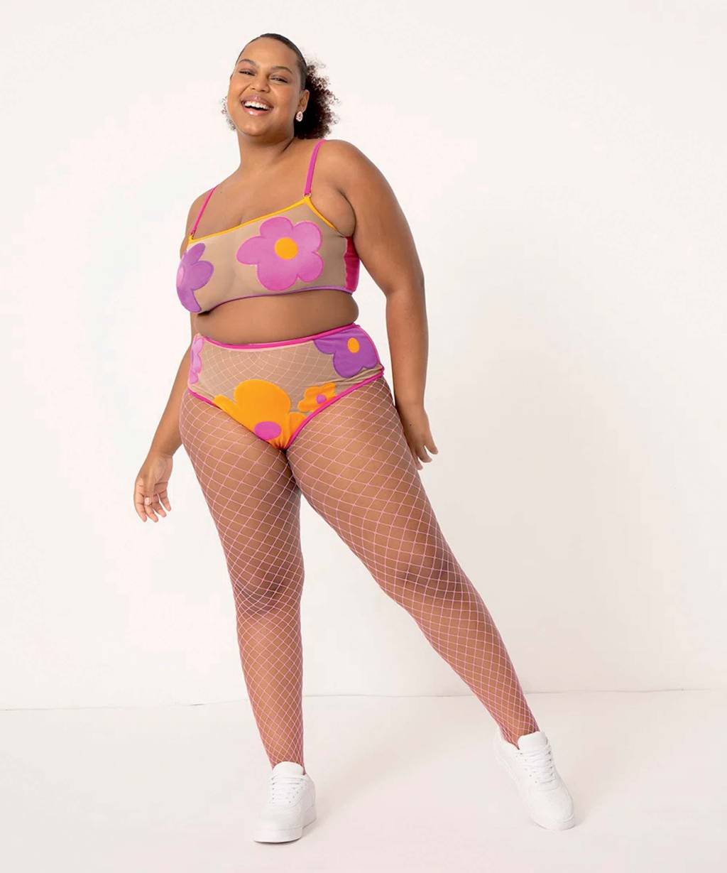 conjunto plus size lollapalooza