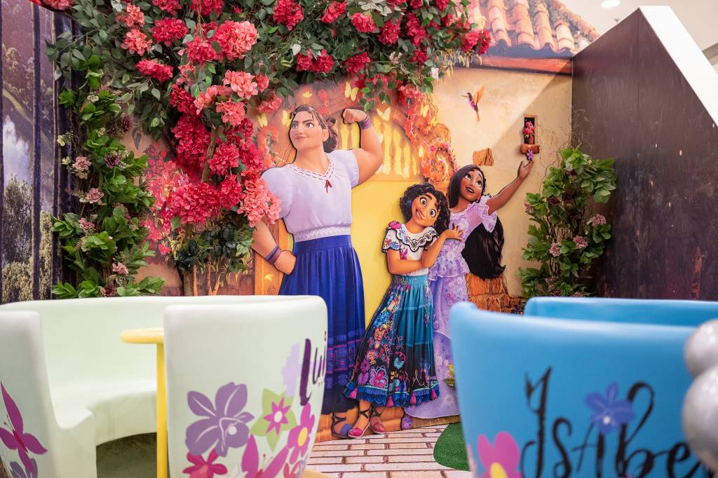 disney 100 plaza sul shopping Gira-gira xícara filme encanto disney 100