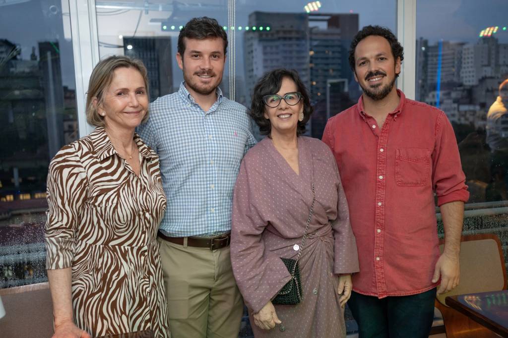 Sheila Podestá, André Secchin, Neuma Figueirêdo e Pedro Figueiredo.