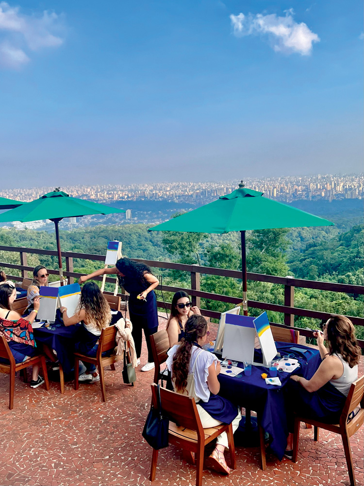CantareiraEvento Vinho TintaUrbiaParquesDivulgacao Eventos: oficina de pintura no novo café é uma das novas atividades oferecidas