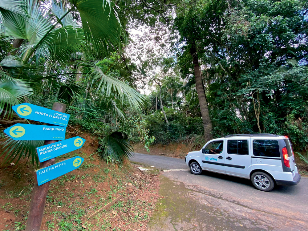 CantareiraservicodevanTransporteUrbiaParquesDivulgacao Transporte: serviço de vans leva visitantes da entrada do parque até o mirante