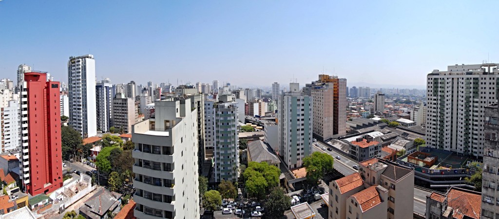 Imagem mostra vista panorâmica de São Paulo