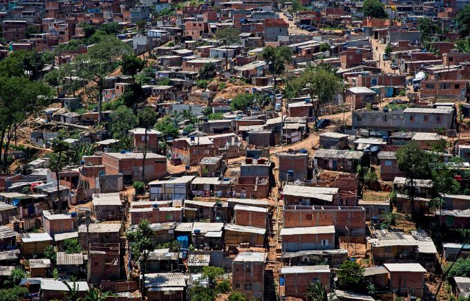 Comunidades Nova União e Capadócia, na Vila Brasilândia, Zona Norte, que possuem áreas de risco
