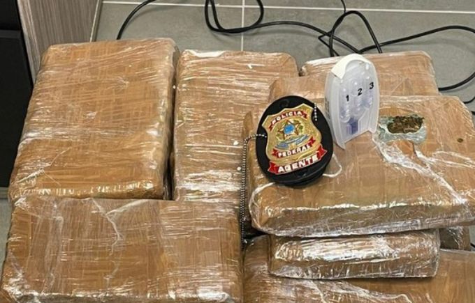 Polícia Federal apreende 32 quilos de skunk no aeroporto de Viracopos