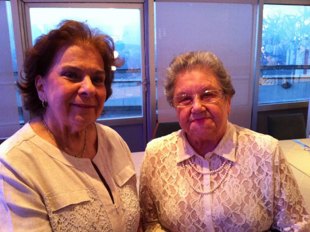Bettina Orrico e Palmirinha Onofre Retrato de Bettina Orrico e Palmirinha Onofre