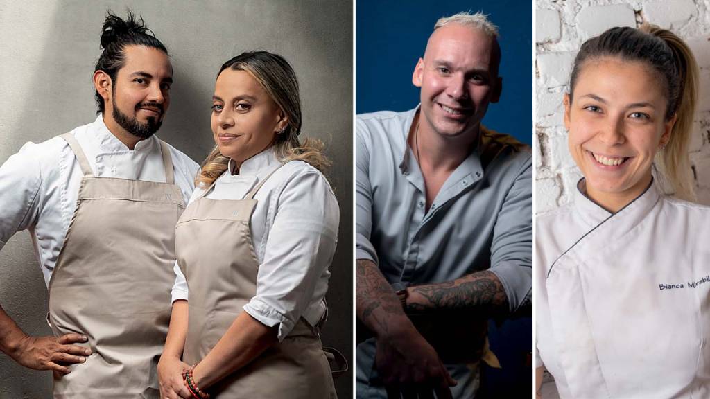 Luiz Filipe Souza, do Evvai, recebe chefs do equatoriano Nuema