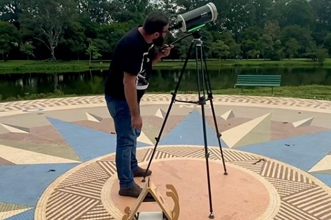 observação sol planetário