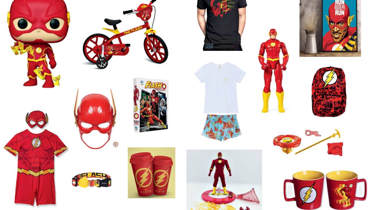 boneco camiseta brinquedo the flash