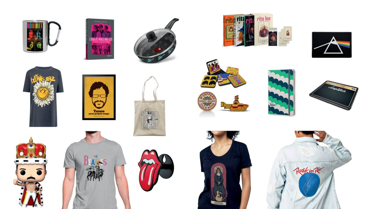 presentes dia do rock