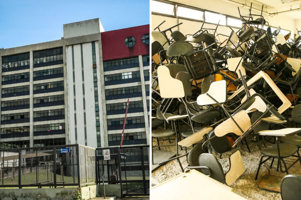 Prédio universitário na ZN é disputado entre ONG e movimento de moradia