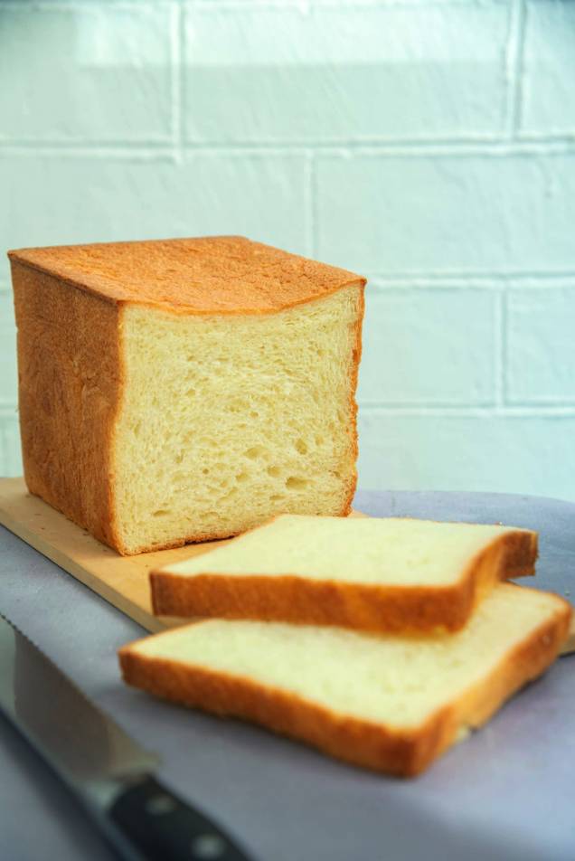 Shokupan: pão de forma fofo e quadradão