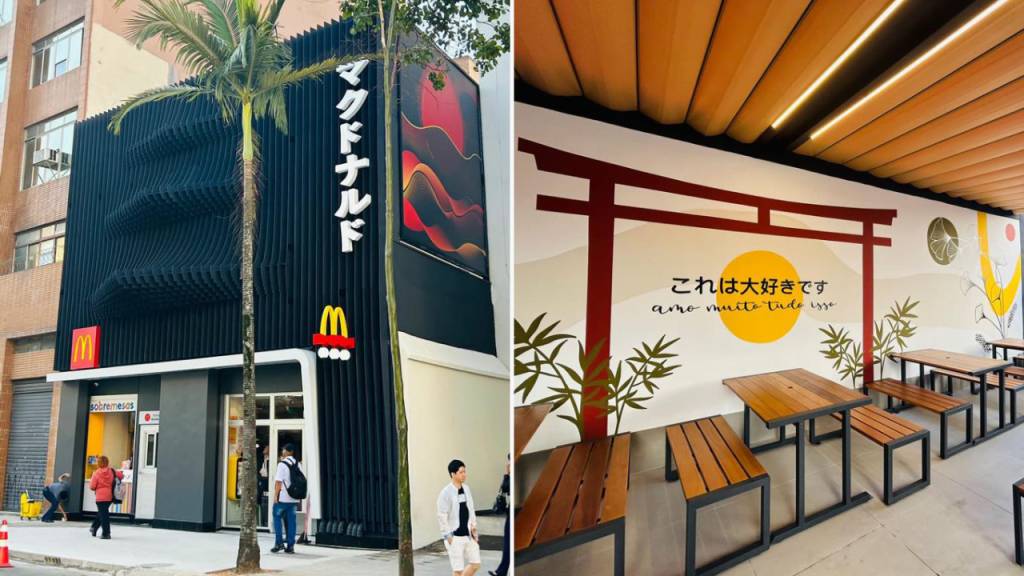 McDonald’s inaugura unidade instagramável inspirada na comunidade japonesa