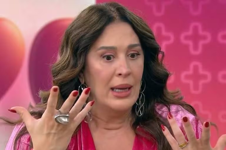 Claudia Raia no 'Mais Você'