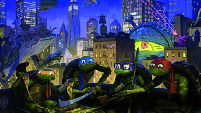 cinema estreias segundo semestre – credito paramount pictures.jpg Animação das Tartarugas Ninja: opção divertida