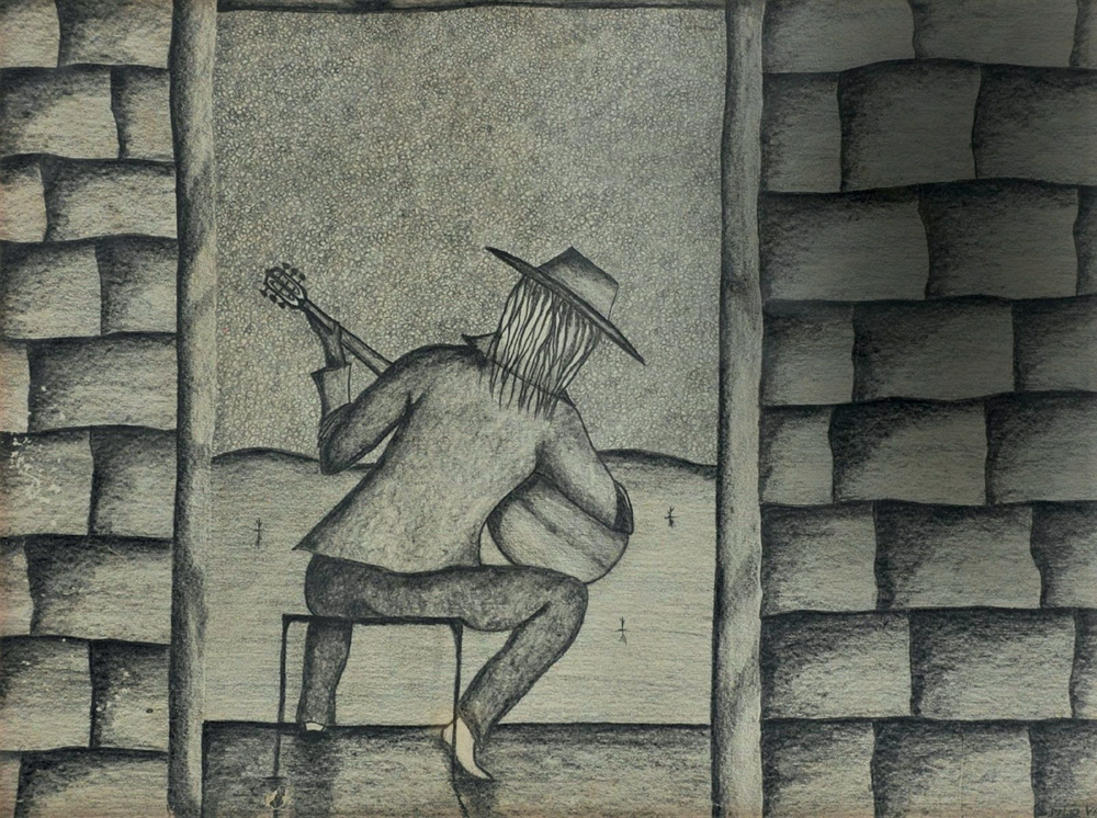 Exposição tem desenhos inspirados na obra de João Guimarães Rosa e Elomar