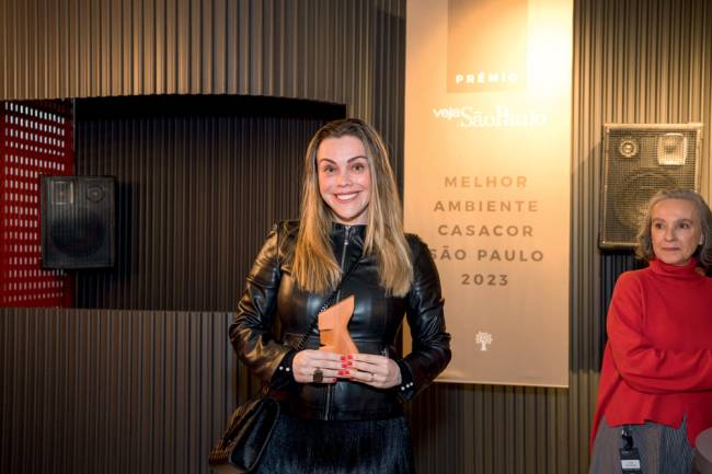 Prêmio Casa Cor Foto Wanezza Soares Érica Salguero, cujo projeto ganhou como Melhor Estúdio