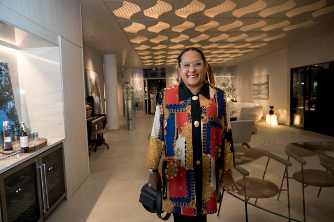 Prêmio Casa Cor Foto Wanezza Soares A estilista Isa Silva, uma das juradas convidadas