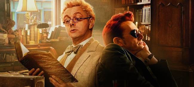 Novos episódios de Good Omens estreiam no fim do mês