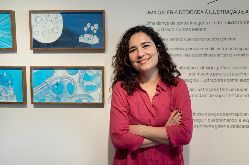 Isabel Manzoni, criadora da Galeria Página e sócia-editora da Caixote