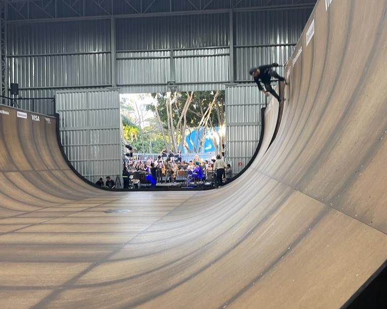 Centro Esportivo Tietê recebe prova de skate vertical